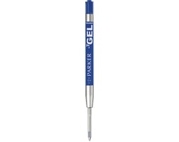 Gelpenvulling Parker blauw 0.7mm blister à 2 stuks