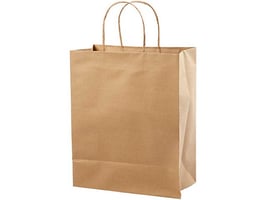 Creotime Papieren zakken 26 x 13 x 33 cm (pak 10 stuks)