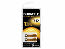 Batterij Duracell DA312