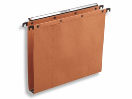 L'oblique Hangmap AZO Ultimate® Verticaal, A4, 30 mm bodem, oranje (pak 25 stuks)
