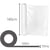 LDPE Verpakkingsfolie 1400mm x 500meter, dikte 50 micron, wit