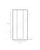 Paperwise/PLA vensterzak 430x210x(2x40)mm, met middenvenster