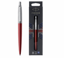 Balpen Parker Jotter Kensington red CT medium blister à 1 stuk