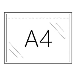 A4 Paklijst Enveloppen 315x225mm Blanco