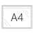 A4 Paklijst Enveloppen 315x225mm Blanco