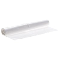 Zakken. Materiaal HDPE. Breedte 61 cm x Lengte 80 cm. Inhoud 60 liter. Dikte 23 micron. Kleur Transparant. Verpakt per 25 rol á 20 zakken