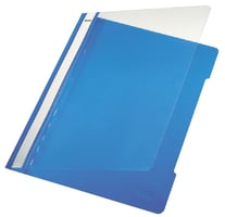 Snelhechter Leitz standaard A4 PVC blauw