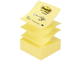 Post-it Z-Notes Canary Yellow 76 x 76 mm (pak 12 blokken)