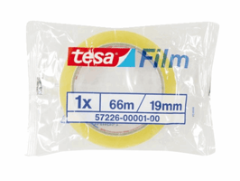 Plakband tesafilm® Standaard 66mx19mm transparant