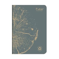 Notitieboek CF A5 lijn 48blz grijs