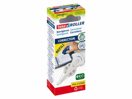 Navulling corretieroller tesa® ecoLogo® 14mx4,2mm hangdoosje
