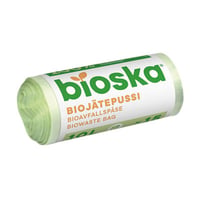 Afvalzak bio Bioska 42x50cm 17My 20ltr 15/rol