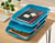 Brievenbak Leitz Cosy 3 stuks blauw