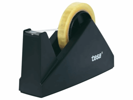 Plakbandhouder tesa® Easy Cut Economy voor rollen tot 66m zwart