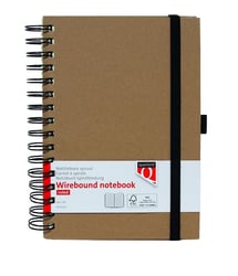 Notitieboek Quantore A5 spiraal kraft artikel afbeelding