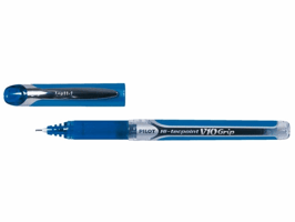 Rollerpen PILOT Hi-Tecpoint Grip V10 breed blauw