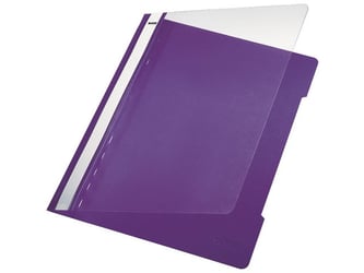 Leitz Snelhechtmap A4, PVC, 250 vel, Paars artikel afbeelding