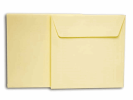 Dubbele kaart Papyrus Envelpack Design vierkant 140x140mm wit 894446
