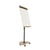 Multifunctionele flip-over NATURAL, verrijdbaar h x b x d = 2000x690x620 mm, frame in houtlook met wielen