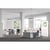 Designwhiteboard VARIO, mobiel bordhoogte 1800x1000 mm, plaatstaal wit