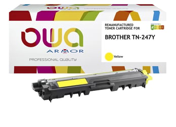 Tonercartridge OWA alternatief tbv Brother TN-247Y geel