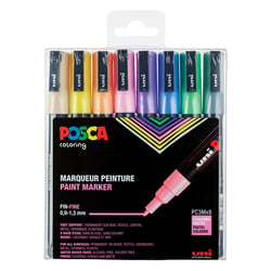 Lakmarker Uni Posca 0,9-1,3mm pas/pk8