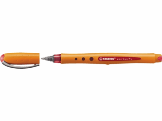 ROLLERPEN STABILO WORKER 0.5MM ROOD artikel afbeelding