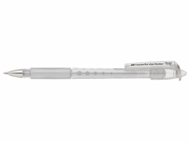 Gelschrijver Pentel K118 Grip medium zilver