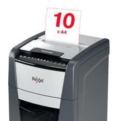 Papiervernietiger Rexel Optimum Auto+ 300X P4 snippers 4x26mm