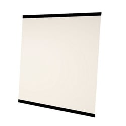 CHAMELEON LEAN WALL zonder frame geëmailleerd staal, wit b x h =1960x2216 mm, 2 panelen
