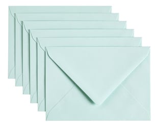 Envelop Papicolor C6 114x162mm Zeegroen artikel afbeelding