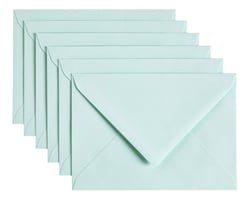 Envelop Papicolor C6 114x162mm Zeegroen