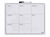 PLANBORD WEEK DESQ 40X50CM RANDLOOS + MARKER MAGNETISCH artikel afbeelding