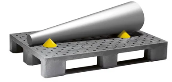 Multipallet met inhaaksysteem