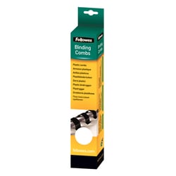 Bindrug Fellowes 10mm 21r wit/pk25