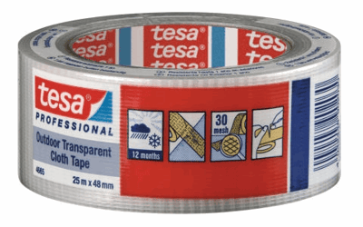 Tesa Professional 4665 Transparant textiel/PE artikel afbeelding