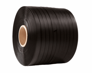 Kunststof omsnoeringsband voor korte rol bandlengte 500 m bandbreedte 16 mm, VE = 4 rollen