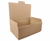 Postobox 350x220x130mm, kleur bruin, type 62 artikel afbeelding