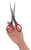Schaar Scotch 18cm precision rood blister