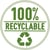 Tabblad Leitz Recycle A4 11-gaats A-Z extra breed PP