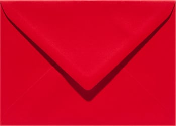 Envelop Papicolor EA5 156x220mm rood