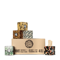 Facial tissues The Good Roll The Happy Tissue bamboe 3-laags 60 vel naturel