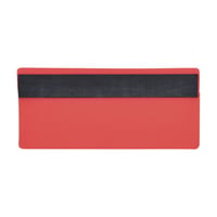 Etikethouders, VE = 50 stuks met magneetstrook (Breedte: 110 mm; Hoogte: 50 mm; Kleur: Rood; Voor papierformaat: geen DIN formaat)