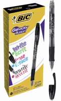 Gelschrijver Bic Gel-ocity illusion medium zwart