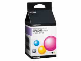 Inktcartridge Quantore alternatief tbv Epson T071540 zwart + kleur