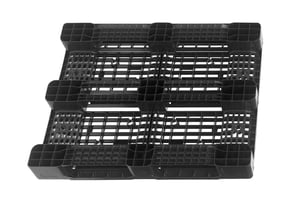 Euro exportpallet 1200 x 1000 x 150 mm 3 sleeplatten Zwart