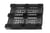 Euro exportpallet 1200 x 1000 x 150 mm 3 sleeplatten Zwart