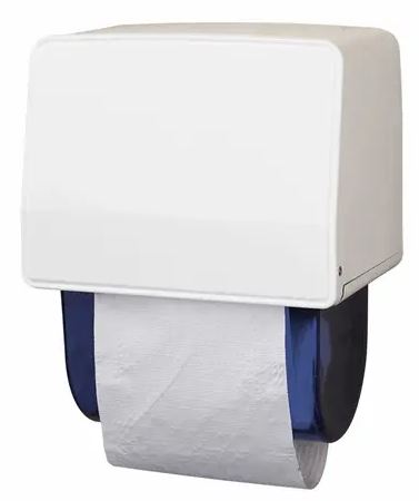 Handdoekautomaat met verwisselbare rollen