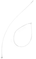 Veiligheidssluiting Loop pins 205mm Naturel