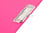 Klembord MAUL A4 staand neon roze